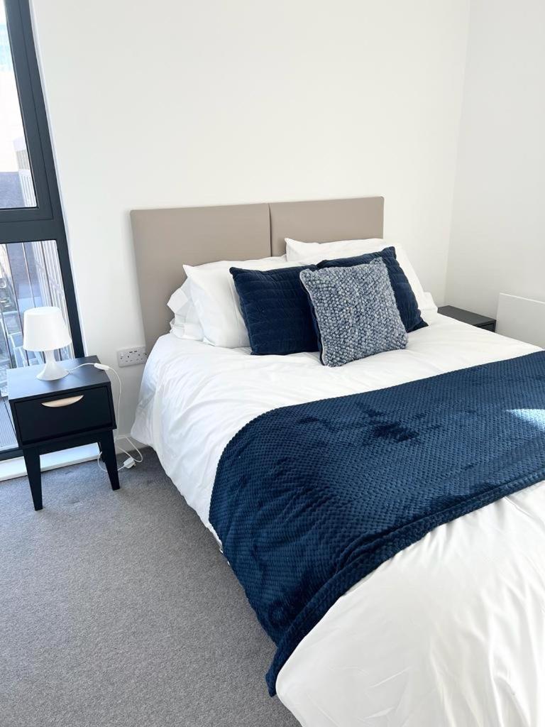Luxury 2 Bed Apt With City View Manchester Exterior foto